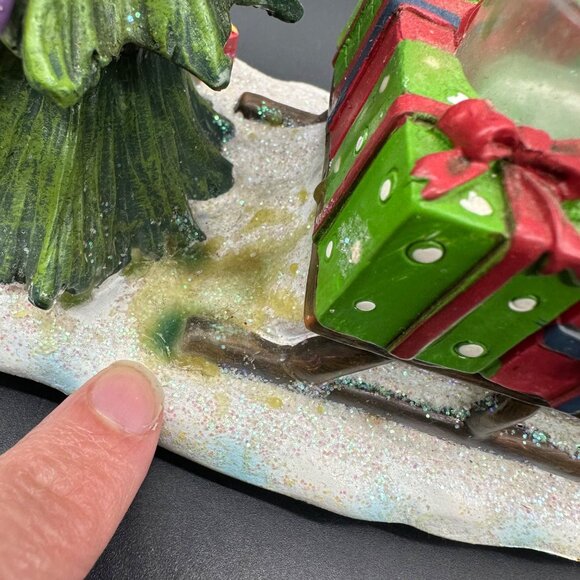 Yankee Candle Reindeer Sleigh Hanging Tart Warmer Christmas Holiday Decor 2011 - Picture 9 of 12